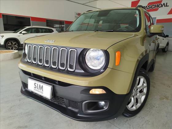 JEEP RENEGADE 1.8 16V FLEX LONGITUDE 4P AUTOMÁTICO JEEP RENEGADE 1.8 16V FLEX LONGITUDE 4P AUTOMÁTICO